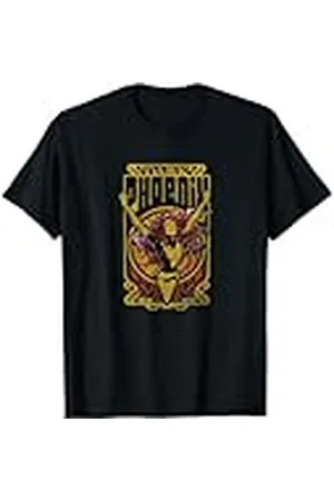 Marvel Dark Phoenix Vintage Fire Poster Camiseta