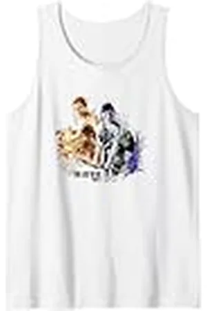 Playstation 3 The Last of Us Part II Iconic Abby Ellie Watercolor Floral Camiseta sin Mangas