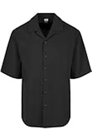 Urban classics Relaxed Seersucker-Camiseta de Manga Corta Camisa, , XXXXXL Hombres