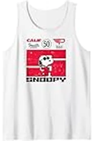 Peanuts Cacahuetes - Racing Snoopy Camiseta sin Mangas