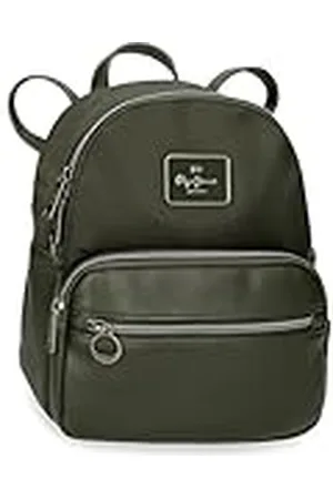 Pepe Jeans Christine Mochila Casual 20x25,5x10 cms Poliéster con Detalles en Piel Sintética by Joumma Bags