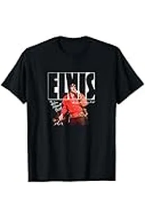 Elvis Presley Logotipo clásico de Camiseta