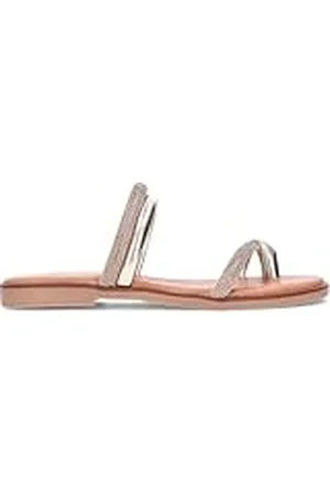 MTNG 54563, Sandalia Mujer, Oro, 38 EU