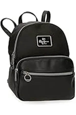 Pepe Jeans Christine Mochila Casual 20x25,5x10 cms Poliéster con Detalles en Piel Sintética by Joumma Bags