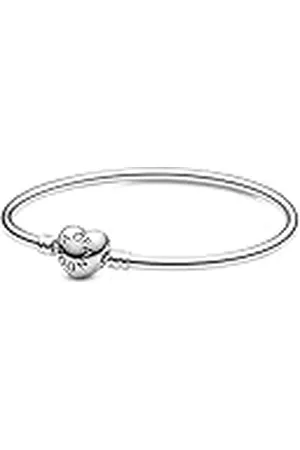 PANDORA Pulsera Rígida 596268-21 Mujer Plata Moments