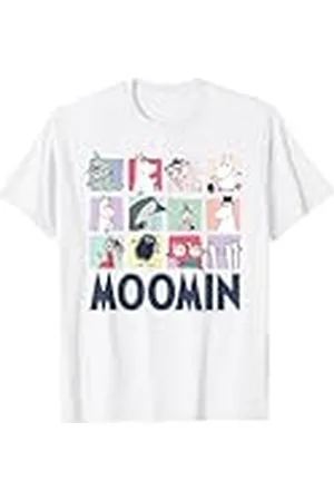 Moomin Bloques de personajes Grupo Luz Camiseta