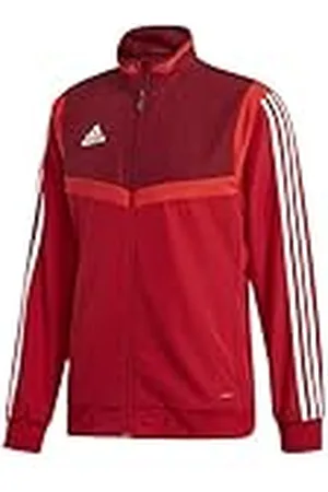 adidas TIRO19 PRE JKT Chaqueta de Deporte, Hombre, Power Red/Collegiate Burgundy/White, L