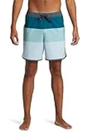 Quiksilver Surfsilk Tijuana Volley 17nb Pantalones Cortos, Acuífero, L para Hombre