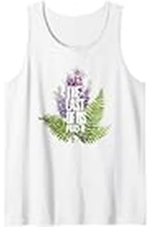 Playstation 3 The Last of Us Part II Watercolor Lavender Big Chest Logo Camiseta sin Mangas