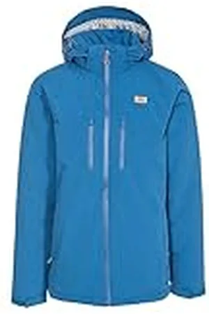 Trespass Chaqueta impermeable Toffit para hombre con capucha extraíble (paquete de 1)