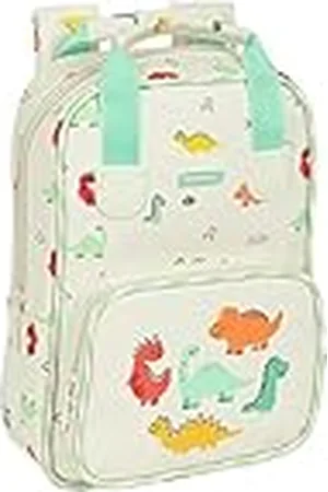 Safta MOCHILA INFANTIL CON ASAS FACIL LIMPIEZA PREESCOLAR DINOS