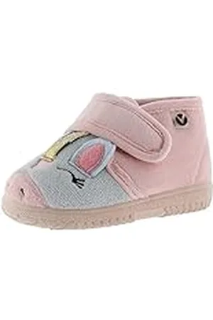victoria Zapatillas de casa Unisex Ojalá Pelo Animalitos & Tira Adherente & Suela Al Tono 105119 para Niños 19