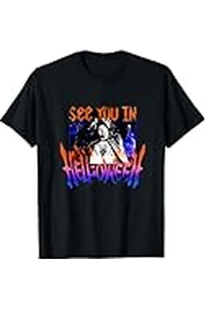 Stranger Things Divertida fiesta de rock and roll de Halloween de Hellfire Club Camiseta