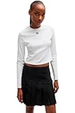 HUGO BOSS Dafilomena_3 Top de Punto, , XL para Mujer