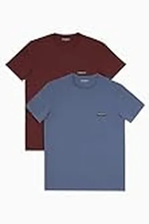 Emporio Armani 2-Pack Crew Neck T-Shirt Camiseta, , M para Hombre
