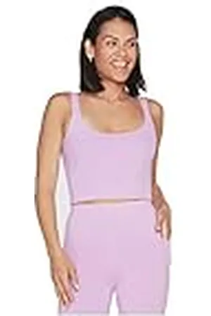 Skechers GOFLEX Joy Longline Bra Camiseta, Opaco, African Violet, XS para Mujer