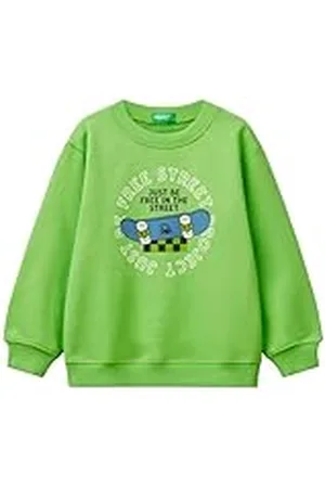 Benetton Maglia G/C M/L 3unig10ii Sudadera sin Capucha, , 2 años Niños y Adolescentes