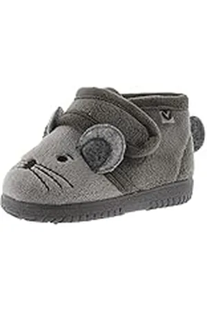 victoria Zapatillas de casa Unisex Ojalá Pelo Animalitos & Tira Adherente & Suela Al Tono 105119 para Niños 27