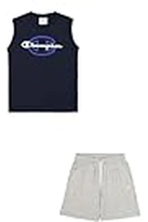 Champion Legacy Boy-Graphic Sleeveless Crewneck Set Colocar, , 9-10 Years para Niños