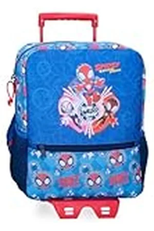 Marvel Joumma Power of 3 Mochila Escolar con Carro 25x32x12 cms Poliéster 9,8L