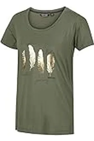 Regatta Filandra IV - Camiseta De Manga Corta con Estampado Gráfico De Algodón Coolweave T-Shirts/Polos/Vests, Mujer, , 12
