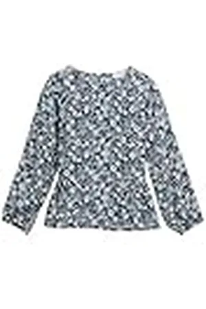 TOM TAILOR 1045130 Blusas, 37131-Blue Multicolor Flower Print, 116-122 para Niñas