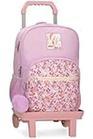 Pepe Jeans Sandra Mochila Escolar con Carro 30x40x12 cms Poliéster 14,4L by Joumma Bags