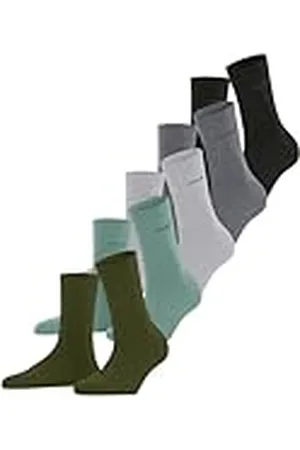 ESPRIT Solid Mix Multipack W So algodón lisos 5 pares, Calcetines Mujer, , 36-41