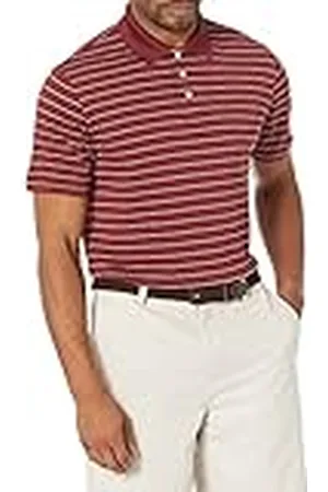 Amazon Polo de Golf de Secado Rápido de Ajuste Entallado Hombre, , S