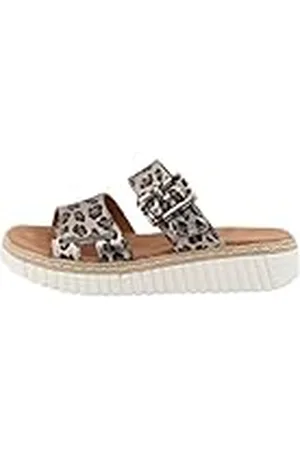 TOM TAILOR 9590350006, Sandalias deslizantes Mujer, Plata, 37 EU