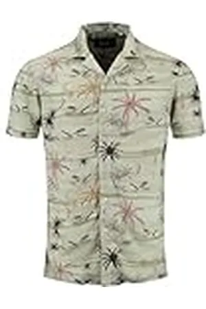 Key Largo KEYLARGO Klsandbanks 1/2 Patterned Camisa, , XL Hombres