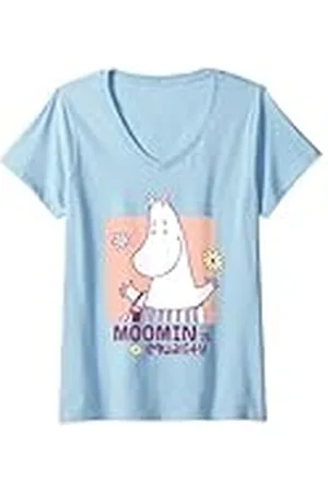 Moomin Mujer mamma es igualdad Camiseta Cuello V