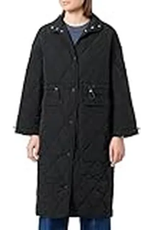 Tamaris Baicoi Chaqueta Acolchada Ligera, Negro (Black Beauty), 38 para Mujer