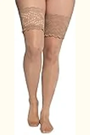 Ulla Popken Halterloser Strumpf Medias, 20 DEN, , Talla única (Talla del Fabricante: 1) para Mujer