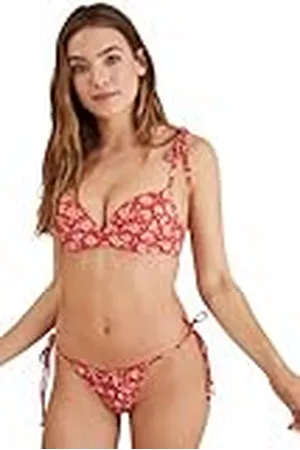 Women secret Top Bikini Push up Flores Sujetador, , 70B para Mujer