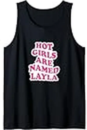 Original Cheddar Las chicas calientes se llaman Layla Camiseta sin Mangas