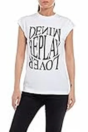 Replay W3624g Camiseta, , XXS para Mujer