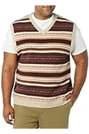 Amazon Chaleco en Lana de Cordero (Previamente Goodthreads) Hombre, , M Alto