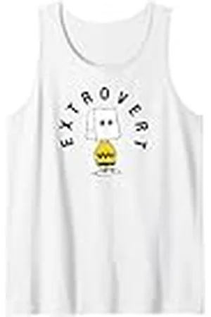 Peanuts Cacahuetes - Charlie Brown Extrovertido Camiseta sin Mangas