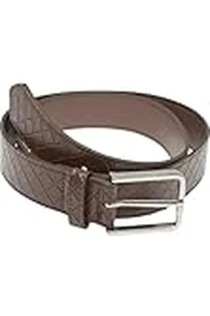 Urban classics Tb7217-woven Embossed Synthetic Leather Belt Cinturón, , S/M Hombres