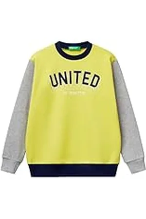 Benetton Maglia G/C M/L 3j68c10n2 Sudadera sin Capucha, , 150 cm Niños y Adolescentes