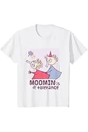 Moomin Niños Thingamy y Bob son niños de tolerancia Camiseta