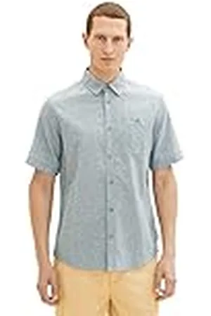 TOM TAILOR Hombre Camisa 1034901, , XXL