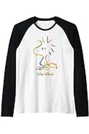 Peanuts Cacahuetes - Woodstock Oversized Camiseta Manga Raglan