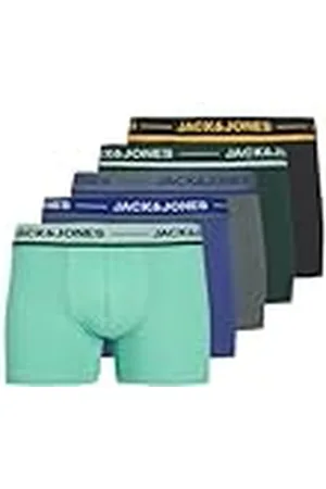 JACK & JONES Jacaustin Solid Trunks 5 Pack, , x_l (Pack de 5) Hombres