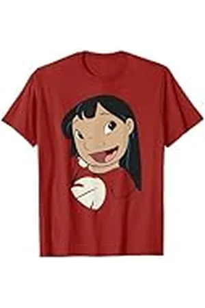 Disney Lilo & Stitch Big Lilo Smiling Face Front Shot Camiseta