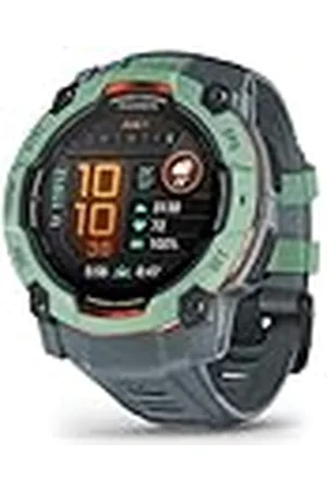 Garmin Instinct 3, Reloj inteligente con GPS, Pantalla AMOLED de 50 mm, Resistente al agua, Aplicaciones deportivas integradas, Monitorización de la salud, Linterna LED, Hasta 24 días autonomía
