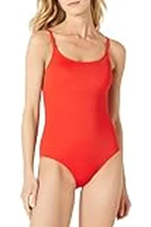 Amazon Bañador Entero con Tirantes Finos Mujer, , 46