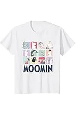Moomin Niños Bloques de personajes Group Light Kids Camiseta