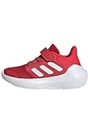 adidas TENSAUR Run 3.0 Shoes Children, Zapatillas para Correr Unisex niños, Better Scarlet/Cloud White/Semi Lucid Red, 28 EU